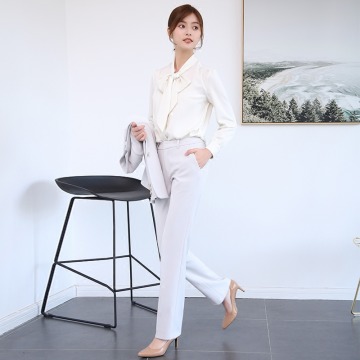 OFFIY-Impress大长腿西裤女职业修身黑色OL正装工作西装裤女直筒