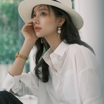 小心机宽松休闲衬衫